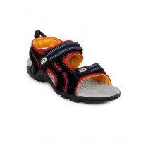 ID Men Black & Red Sandals
