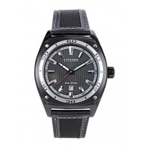 Citizen Men Black Dial Eco-Drive Watch AW1050-01E