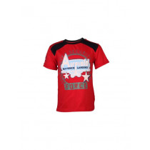 Doodle Kids Boys Airfeild Red T-Shirt