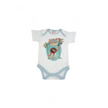 Madagascar3 Infant Boys White Snapsuit Romper