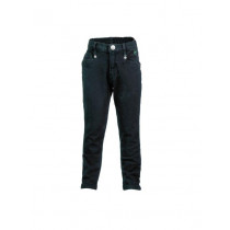 Gini and Jony  Girls Woven Black Jeans
