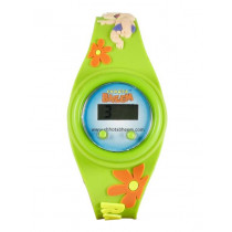 Chhota Bheem Kids-Boys Green Digital Pop Watch