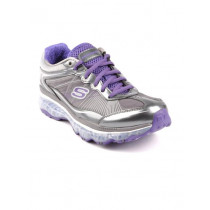 Skechers Women Sports Grey Sports Shoes