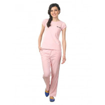 Femella Women Pink Nightdress