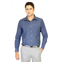 Belmonte Men Check Blue Shirts