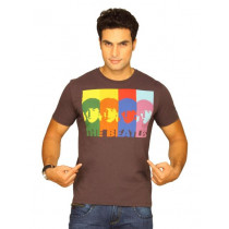 Beatles Men's The Beatles Dark Grey T-shirt