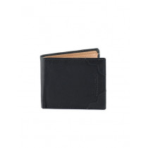Peter England Men Elements Black Wallet