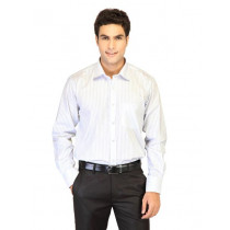 Genesis Men Blue Stripe Shirt