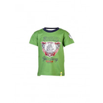 Gini and Jony Kids Boys Printed Green Tshirts