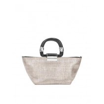 Murcia Women Jute Silver Handbag