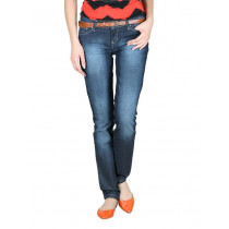 Tokyo Talkies Women Navy Blue Jeans