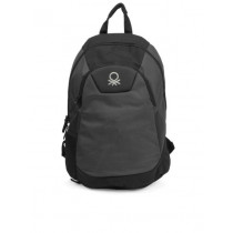 United Colors of Benetton Men Black Backpack