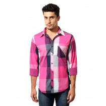 United Colors of Benetton Men Check Multi Shirt