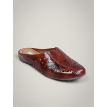 Catwalk Women Leather Cutshoe Brown Flats