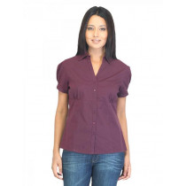 Jealous 21 Women Purple Shirt