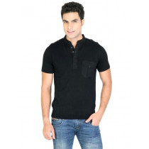 United Colors of Benetton Men Short Black T-shirt