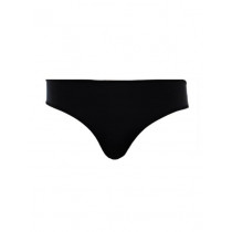Enamor Women Black Mid-Rise Bikini Brief