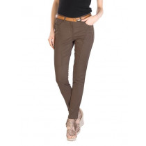 Scullers For Her Brown Trousers