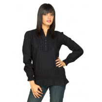 Lee Women Black Shirt
