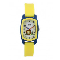 Q&Q Kids Unisex Yellow Dial Analog Watch