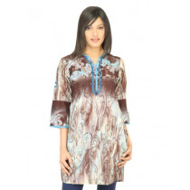Aneri Women Chandani Brown Kurta