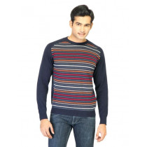 Proline Navy Striped Sweater