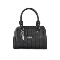 Lino Perros Women Polka Black Handbag