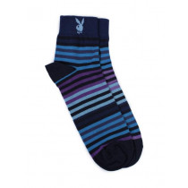 Playboy Men Striped Socks