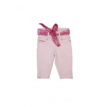 Gini and Jony Girls Fixed Weast Pink Capris