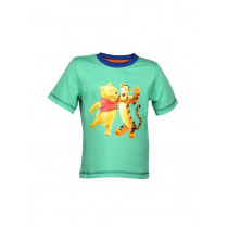 Disney Kids Boy's Green Pooh Tiger Kidswear