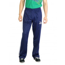 Puma Men Heroes Navy Blue Track Pant