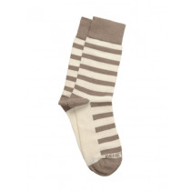 United Colors of Benetton Men Stripes Cream Socks