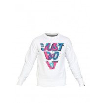 Nike Men Printed White Sweatshirts