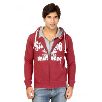 Status Quo Men Printed Red Jackets