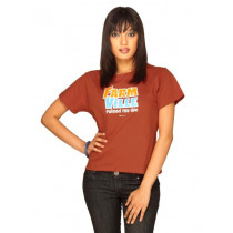 Tantra Women's Farm Ville Brick Red T-shirt