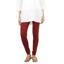 Myntra Women Maroon Leggings