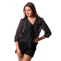 Only Women Katie Black Top