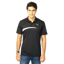 Puma Men Black Polo Tshirts