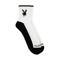 Playboy Men Black & White Socks