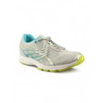 Asics Women Gel Cushioning Running Silver Blue Shoe
