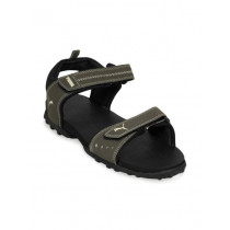 Puma Men Pumpom Olive Black Floater