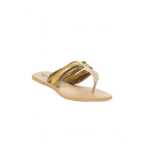 Portia Women Gold Flats
