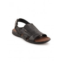 Franco Leone Men Casual Black Sandals