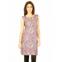W Women Printed Purple Kurtas