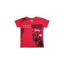 Gini and Jony Boys Rodeo Red T-shirt