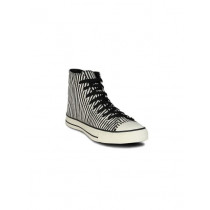 Converse Unisex Strips White Black Canvas Shoe