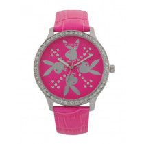 Playboy Women Pink Dial Watch