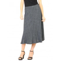 United Colors of Benetton Women Check Skirt Grey Skirts