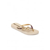 iPanema Women Beige Flip Flops