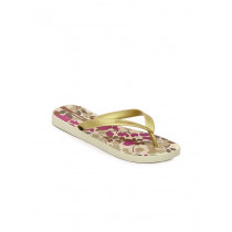 iPanema Women Gold Flip Flops